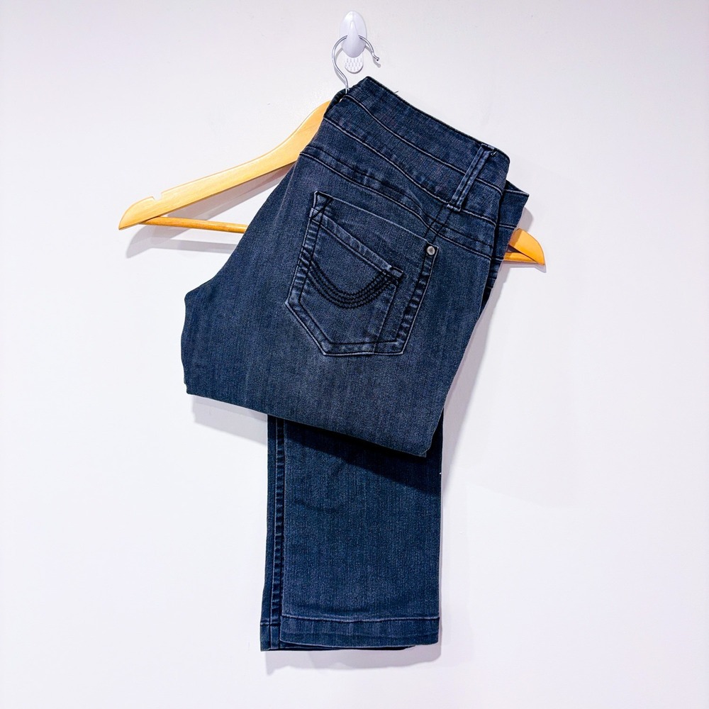 LOLË Organic Cotton Low Rise Skinny Jeans Dark Wash Size 10 Stretch - Picture 9 of 10